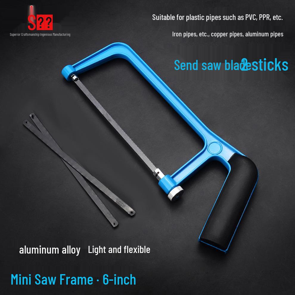 Artisan Heavy-Duty Aluminum Alloy Fret Saw Frame for Woodworking