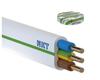 NKT instal PLUS CENTER YDYp cable 3x2.5 żo white 450/750 /100m/