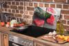 GLAS-KOCHFELD-SCHUTZPLATTE 70x52 WASSERMELONE