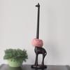 Animal Paper Towel Holder Vintage Style Cast Iron Toilet Paper Holder Giraffe Dinosaur Toilet Paper Stand for Kitchen And Bathroom Paper Roll