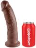 Gode King Cock 22 X 5.3 Cm Brown - King Cock - Godes