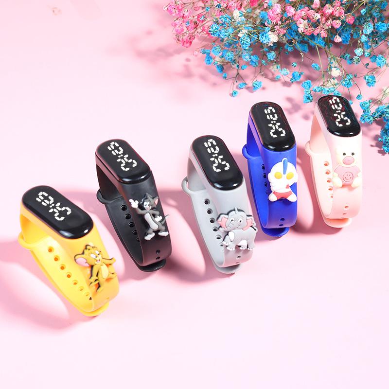 

Vogue Doll Smart Boy Fashion Sports Girl Student Birthday LED Watch Children Digital Led Watches Bracelet Children Watches Electronic Bracelet