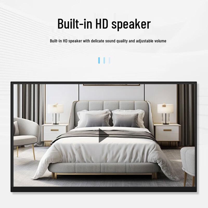 Zhijia 50-inch Wall-Mounted Commercial Advertising Display
