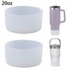 2 Pieces Of 7.5cm Silicone Solid Color All-match Fashion Environmental  Space Cup Bottom