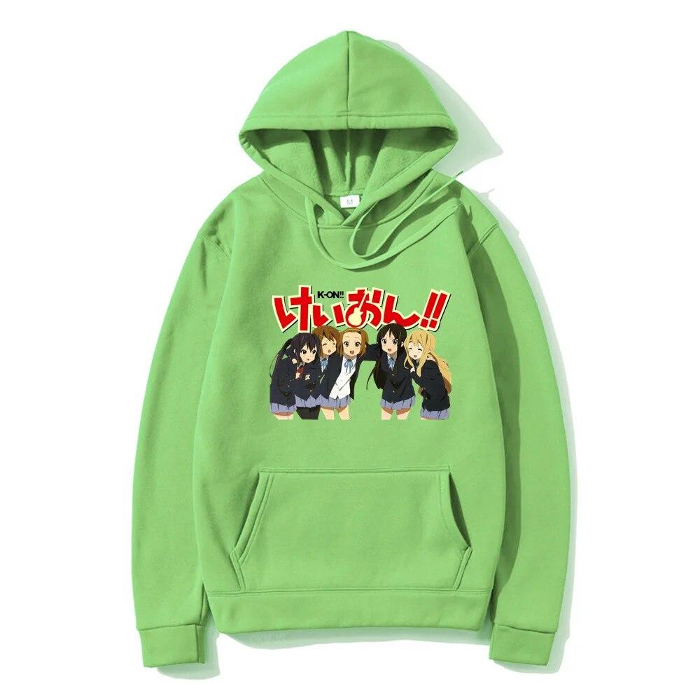 New Arrival K-ON 2D Unisex Hoodie printing Casual Fashion hall-match Hoodie Harajuku style Autumn Winter Unisex Street Clothes