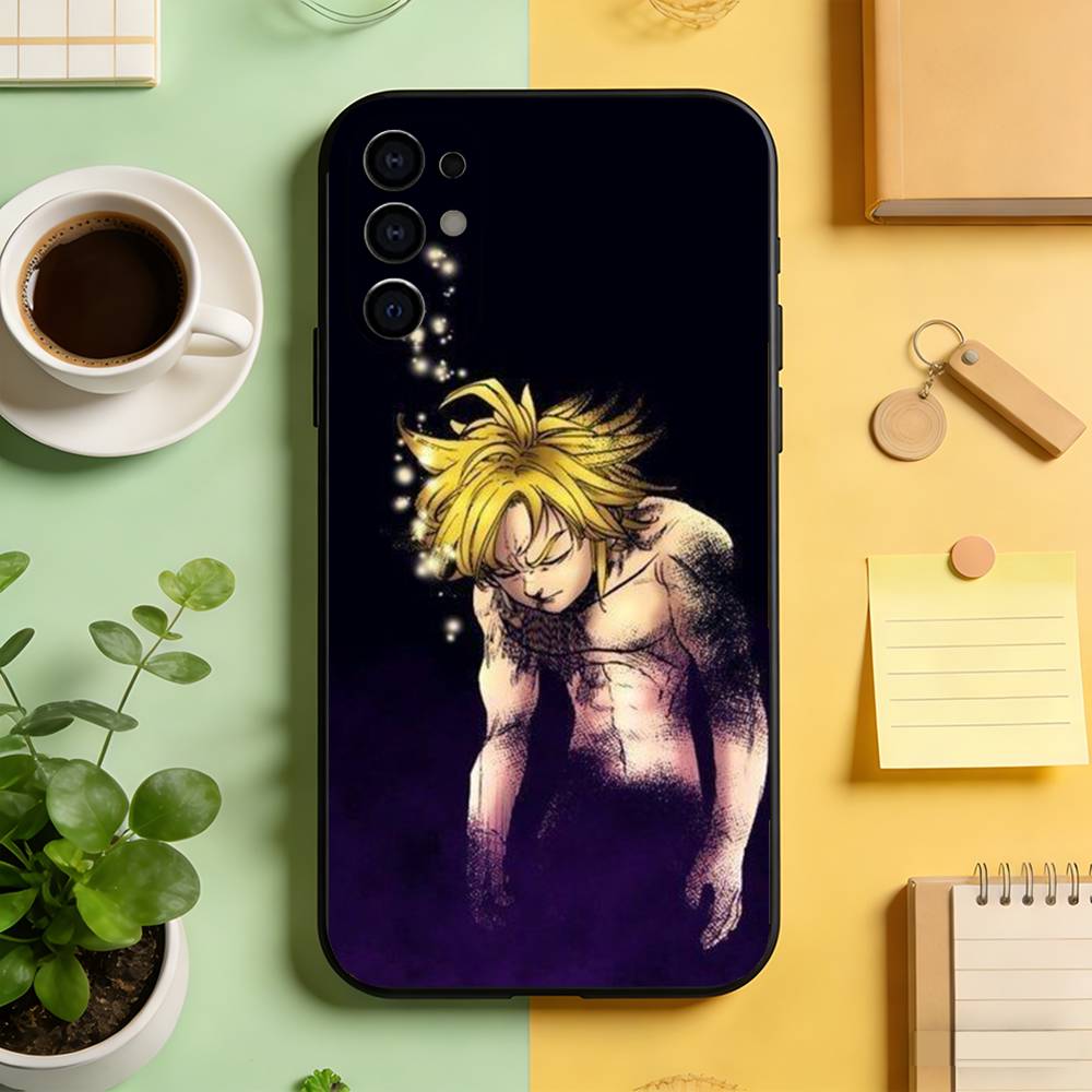 

The Seven Deadly Sins Phone Case Black Silicone Soft For Samsung S25,S24,S21,S22,S23,S30,Ultra,S20,Plus,Fe,Lite Samsung S235G