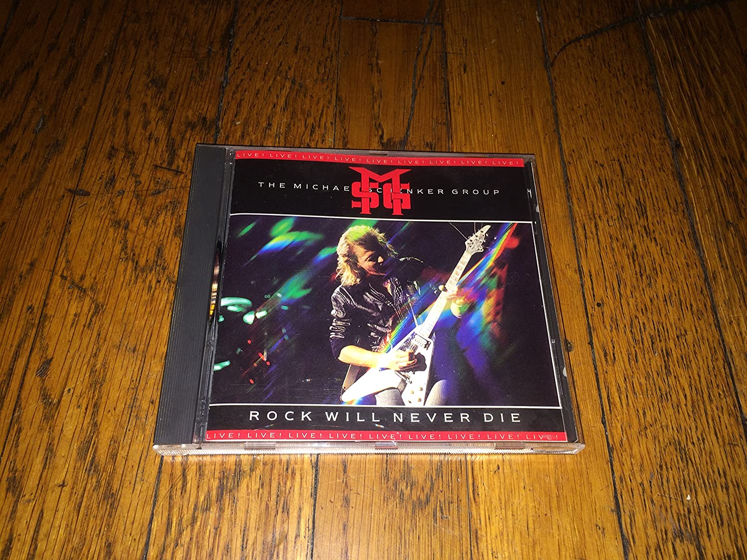 

CD MICHAEL SCHENKER - Rock Will Never Die VK41470 Chrysalis US Рок Б/У