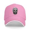 Black Grey Skull Face Da de los Muertos Baseball Cap Outdoor Gym High Quality Trucker Hat UnisexTeens Street Style Print Caps