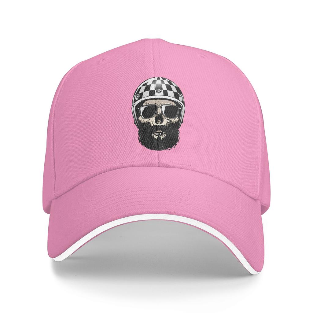 Black Grey Skull Face Da de los Muertos Baseball Cap Outdoor Gym High Quality Trucker Hat UnisexTeens Street Style Print Caps