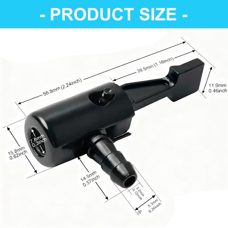 Auslaufsicherer Schnellanschluss-Luftpumpen-Adapterstecker aus Zinklegierung mit auslaufsicherem Design für einfaches Aufpumpen von Reifen