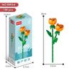 Hot Creative Small Building Block Flower Art Classic Brick Mini Potted Plant Gift For Girls Desk Decoration Simple Assembly Toys