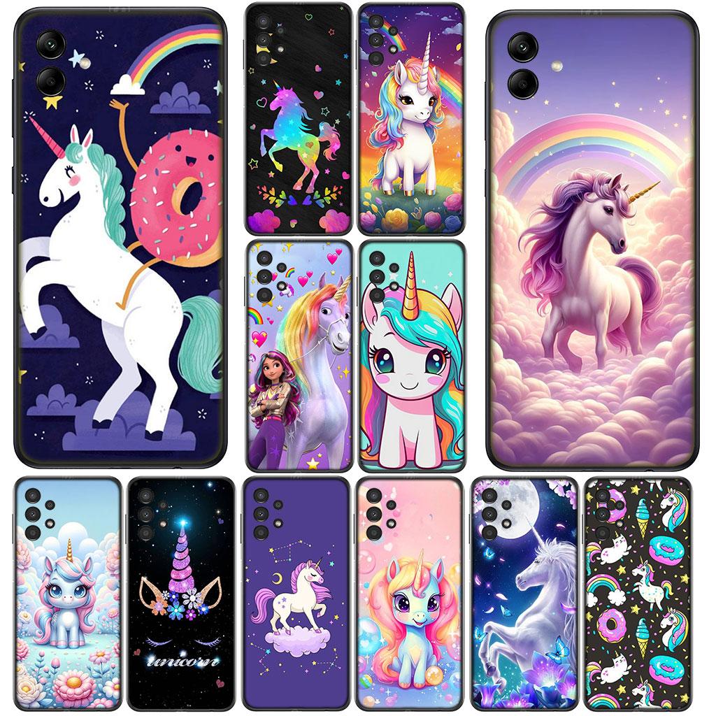 Phone Cover Unicorn Cartoon Horse for Huawei Mate 20 P30 P20 Lite Pro Y7 Y6P Y7A 2019 Nova 5T 3I Soft Case