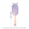 Detangling HairBrush Scalp Massaging Scalp Anti-static Hollow Out Hair Brush Wet Dry Dual Purpose Comb Salon Styling Hair Tools