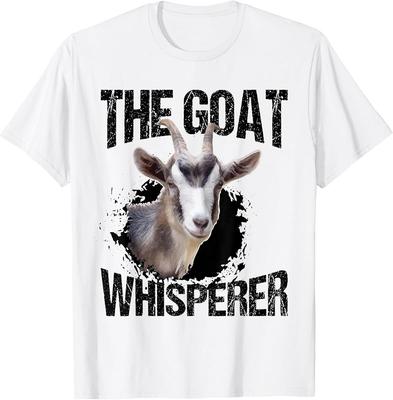 The Goat Whisperer Funny Goat Lover for Farmer Gift T-Shirt Unisex T-Shirt
