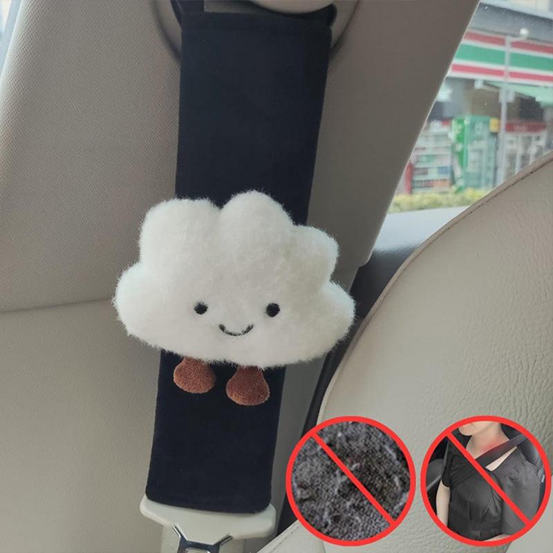 Seat Belt Cover Pad Cute Cartoon Seatbelt Cushion Cute Soft Cushion Shoulder Protector Seatbelt Shoulder Strap Pads Car