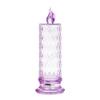 LED Candle Lights Romantic Rose Shadow Flameless Candles Lamp Elegant Crystal-like Pillar Candles