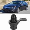 Block Plug Adapter Breather Fittings To 10AN Fit for Honda Acura D Series D16