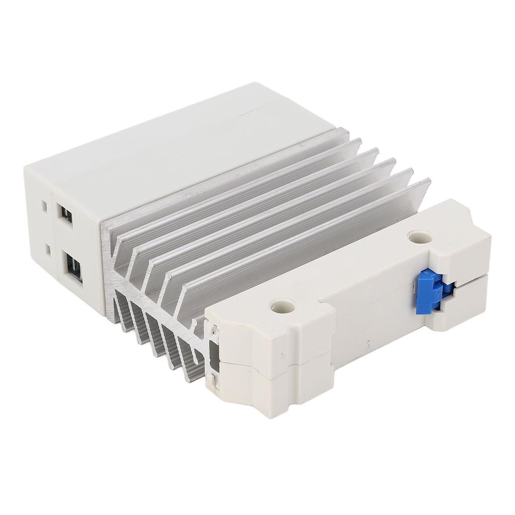 Solid State Relay 80A 3‑32VDC Input 5‑220VDC Output 35MM Rail Mounting DC To DC SSR with Heatsink