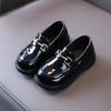 Menina sapato moda apartamentos para crianças casual criança sapato confortável sapatos de couro do plutônio meninos menina criança doces mocassins plana menino sapato