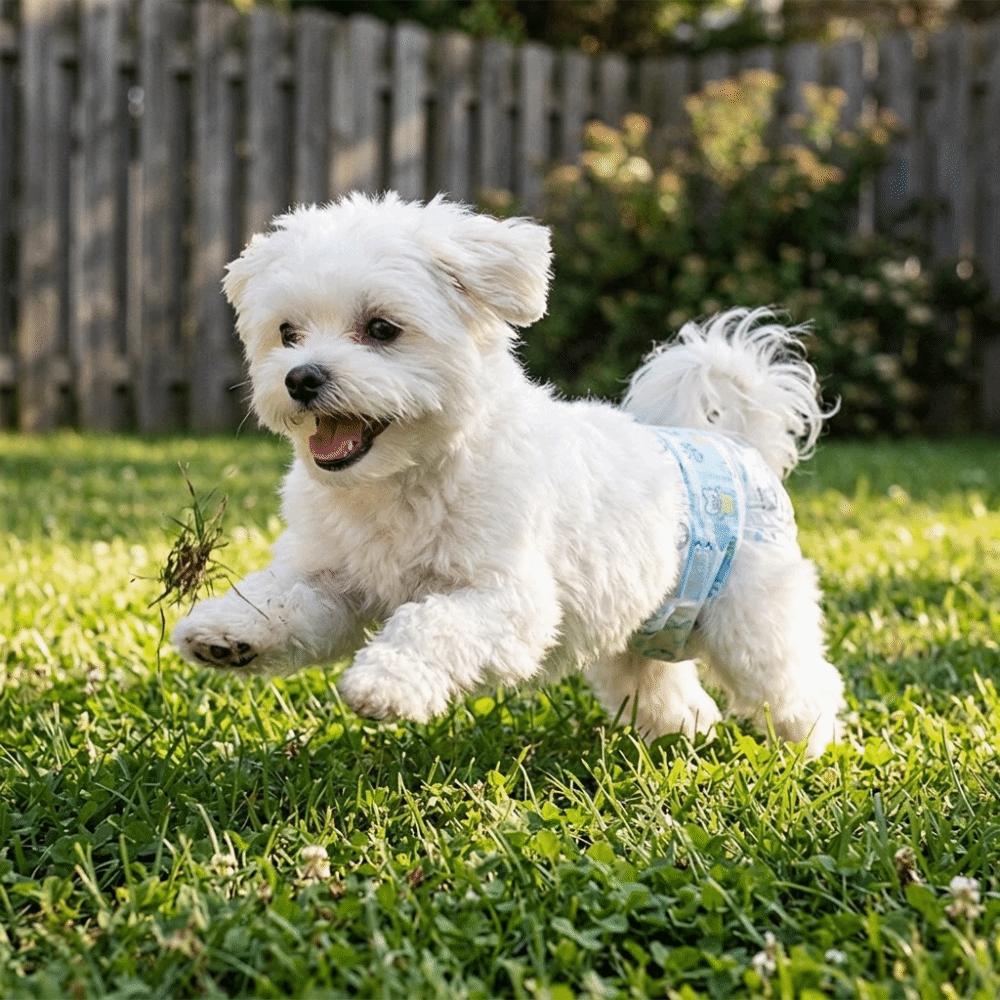 Absorbent Layer Pet Pee Pad Single-use Dog Pads Fit All Breeds Dog Diaper Crate & Kennel Use S