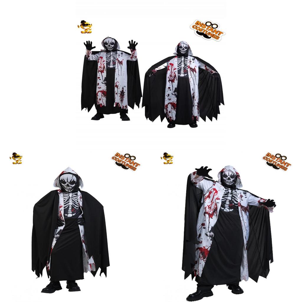 Halloween Cosplay Costume For Kids And Adults With Polyester Fabric For Stage And Party Performances