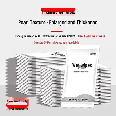 Customized Thickened Disposable Wet Wipes for Cleaning In Small Packs