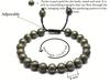 Zertifiziertes Natürliches Heilendes Pyrit Kristallarmband Für Damen Herren