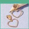 Heartshaped Elegant Jewelry With Electroplating For Holiday And Events Festive