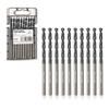 toolant Cobalt Drill Bit Set for Metal and Steel (Pro), Titanium Aluminum Nitride Coated (TiAlN) with Point Tip, for Hardened Metal, Stainless Steel,