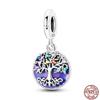 Charms Plata De Ley 925 copper Original Devil's Eye Perfume Bottle Bow Silicone Spacer Beads Women Bracelet DIY Zircon Pendants