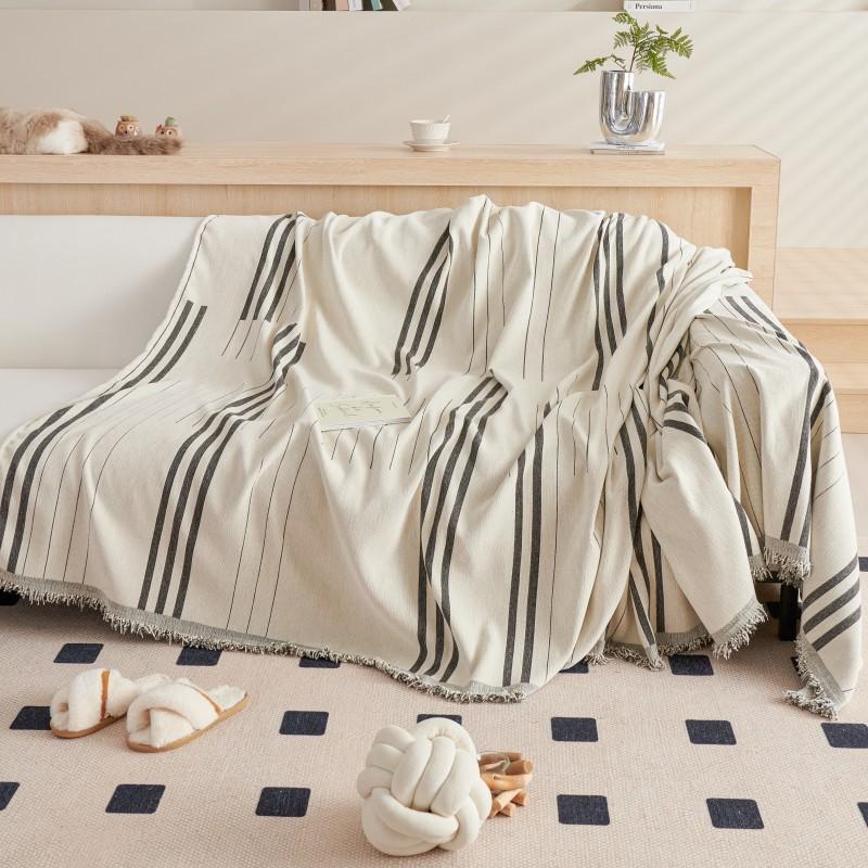 Chenille Line One-piece Sofa Towel Anti-cat Scratch Whole Sofa Cover Towel Full Package Universal Sofa Cover Cover