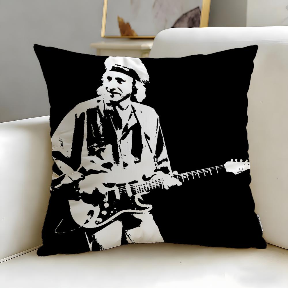 classic band Dire Straits Cushion Cover Soft  EasyWash Pillow Case  Versatile for Couch Bed Travel and Office