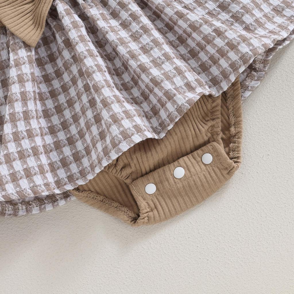 Ținute 2 piese pentru fetițe 3M 6M 12M 18M Rochie cu mâneci lungi cu imprimeu picioare de gală și bentiță drăguță pentru toamna bebelușului