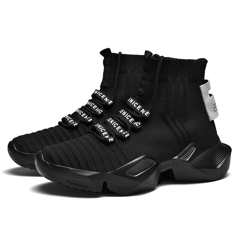 Calzini Scarpe Autunno Taglia Grande Scarpe da Uomo Elastiche Scarpe High Top Sportive da Papà Taglia Scarpe Uomo