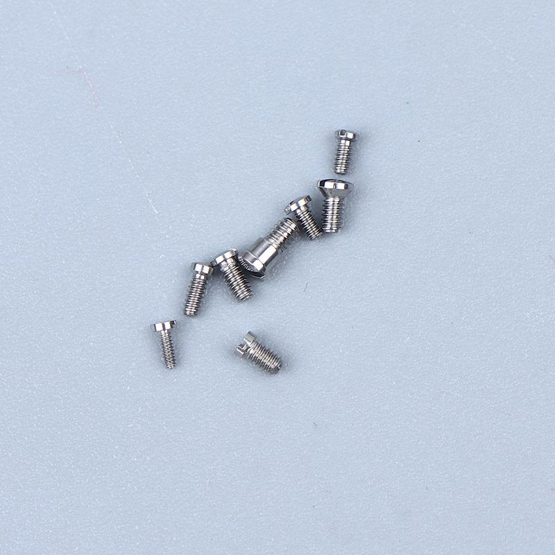 Suitable For Table Back Cover Screws Maintenance Parts One Word Stainless Steel Bolt Quartz Mechanical Watch Back Cover