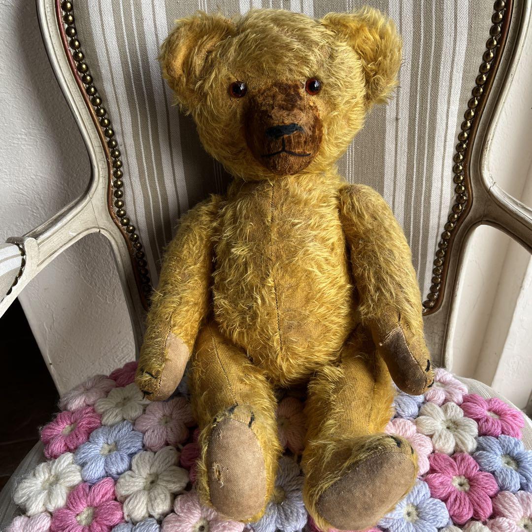

[USED] Antique vintage teddy bear, 46cm, Germany