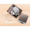 LCD Digital Scale 3kg 0.1g Electronic Weighing Scale Mini Precision Grams Weight Balance Scale for Kitchen in Stainless Steel B