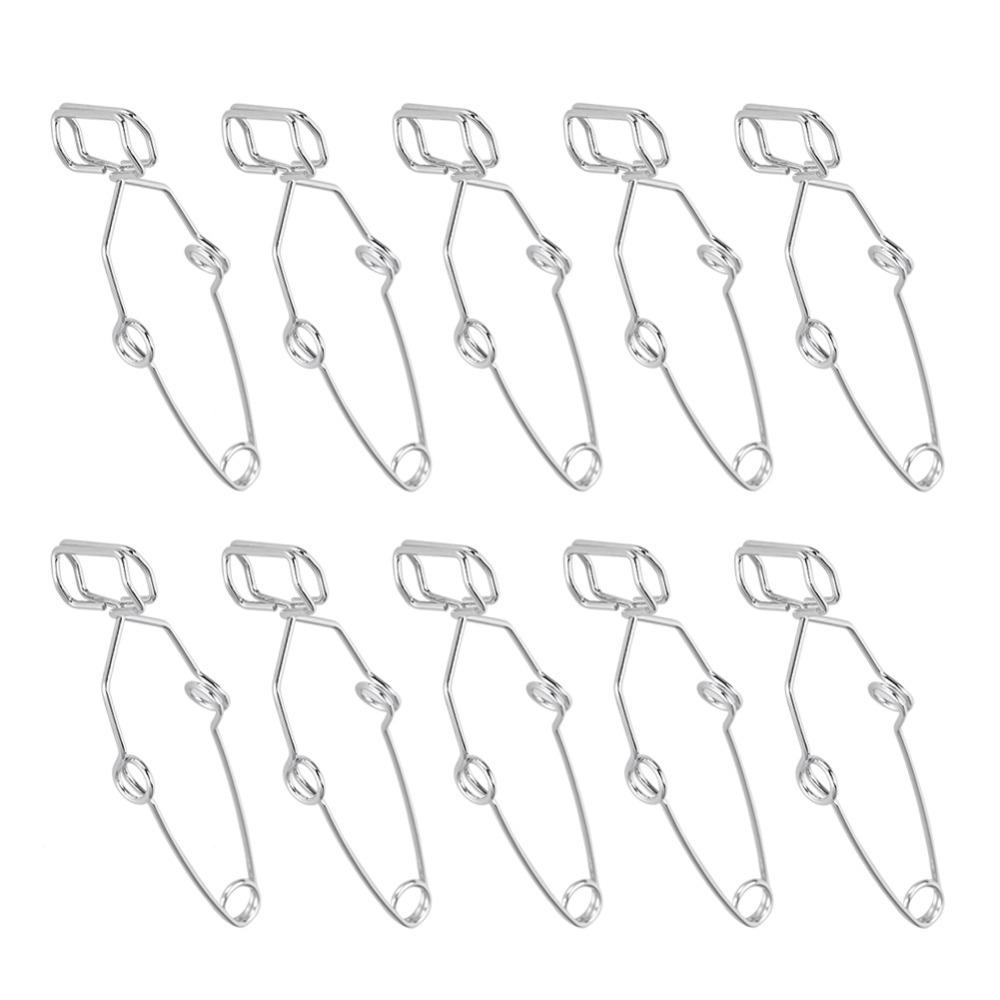 10Pcs Metal Made Test Tube Clamp Large Size Centrifuge Tube Clamp Laboratory Experiment
