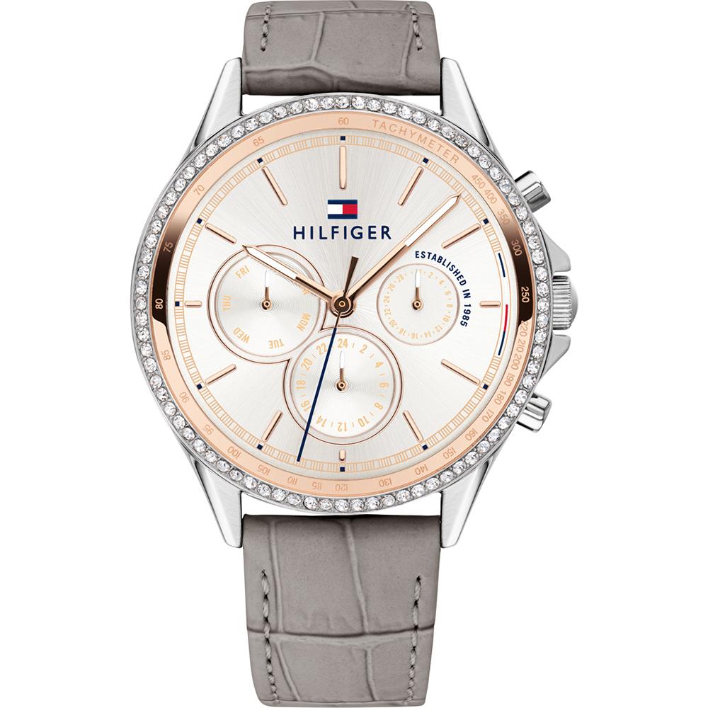 

Tommy Hilfiger Ari Rose gold Grey Leather Ladies Quartz Watch 1781980 розового золота