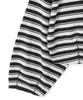 Milkfed Casual Tuck Stripe Long Sleeve Top in White Women's