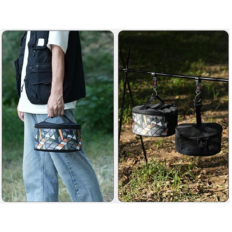 Outdoor Tableware Bag Plate Bag Camping Outdoor Dish Bag Picnics Plate Bag Tableware Container Camping Plate Organizers