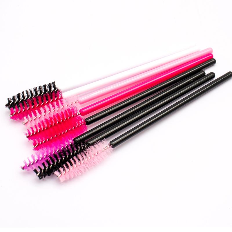 Multi-Color Mini Grafting Eyelash Comb Brush - Disposable and Portable