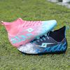 Men Football Shoes Exercise Comfort Indoor Sports Match Long Nail Soccer Shoes Unisex Lightweight Anti Slip Football Boots'