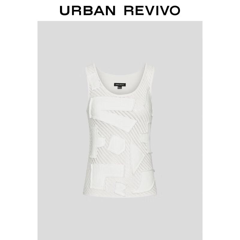 UR Women s Slim Fit Spliced Sleeveless Knit Top S