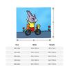Trotro Cartoon Animation Blankets Cute Flannel Vintage Soft Throw Blankets for Home Winter