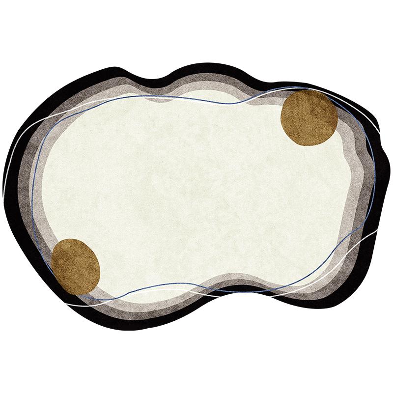 Japanese-style Irregular Carpets for Living Room Decoration Rugs for Bedroom Decor Carpet Non-slip Area Rug Short Pile Floor Mat