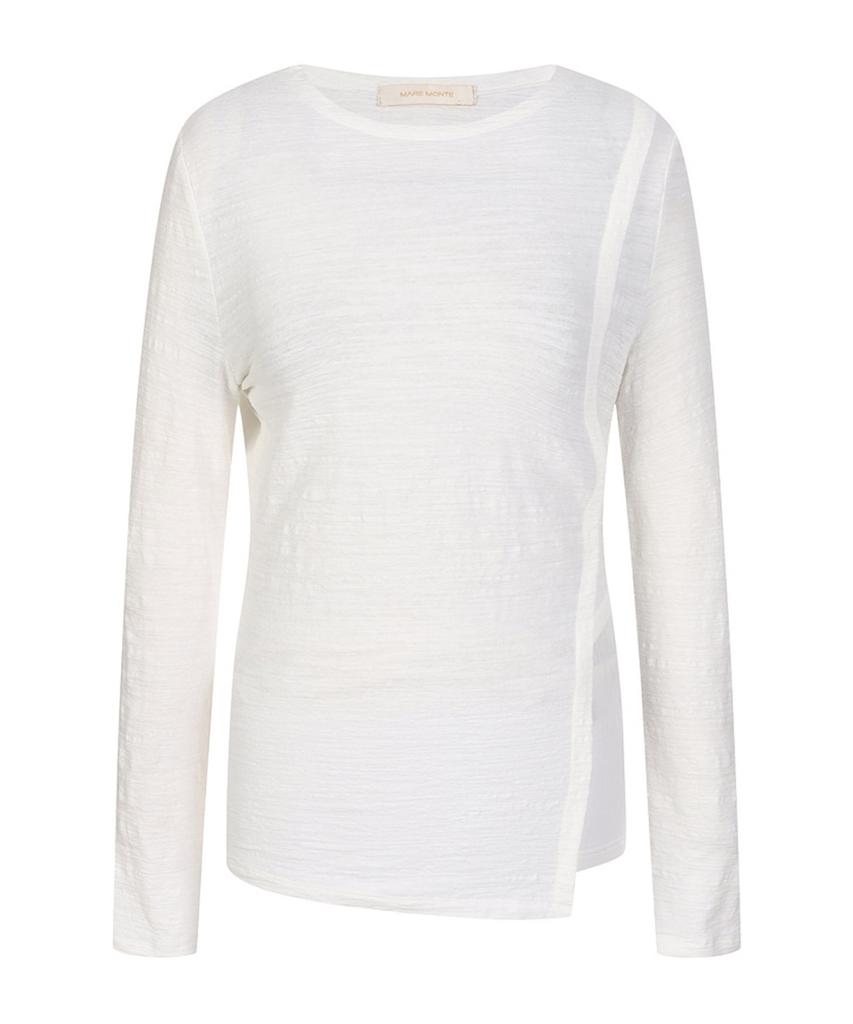 MAREMONTE Side Color Block T-Shirt_M238Mts75P0