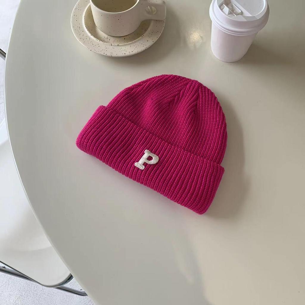 Winter Hat Women's Warm and Cold Hat Knitted Hat Autumn and Winter Versatile Cycling Windproof Scarf Hat Knitted Hat