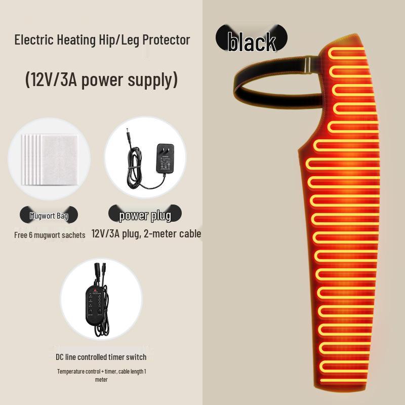 Electric Heating Knee Pads for Warmth, Joint Relief, and Full-Body Massage Therapy