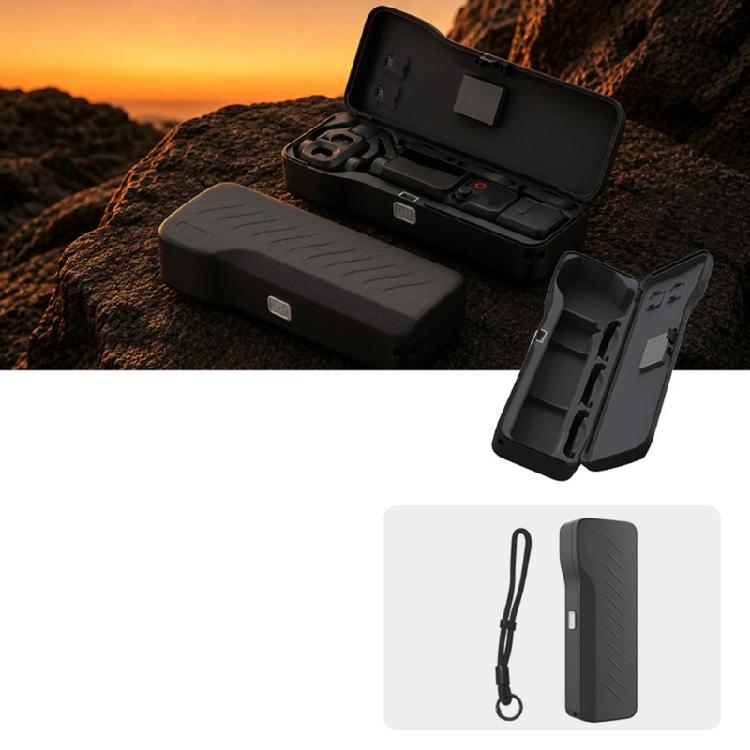 ABS Camera Carrying Case with Silicone Components, Molded Interior Storage, Device Supports and Integrated Card Holders
